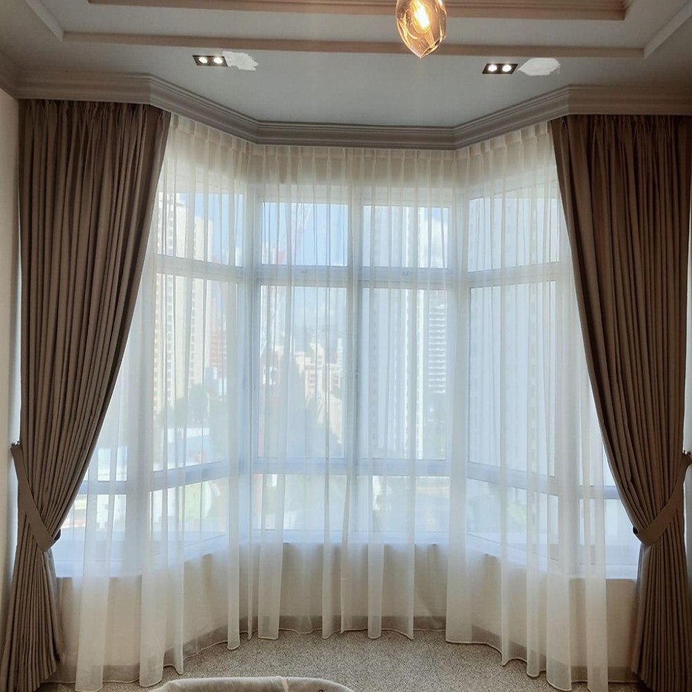 1 sunray day night curtain