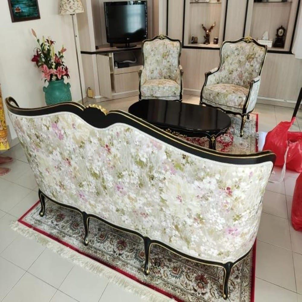 11 sunray living settee upholstery