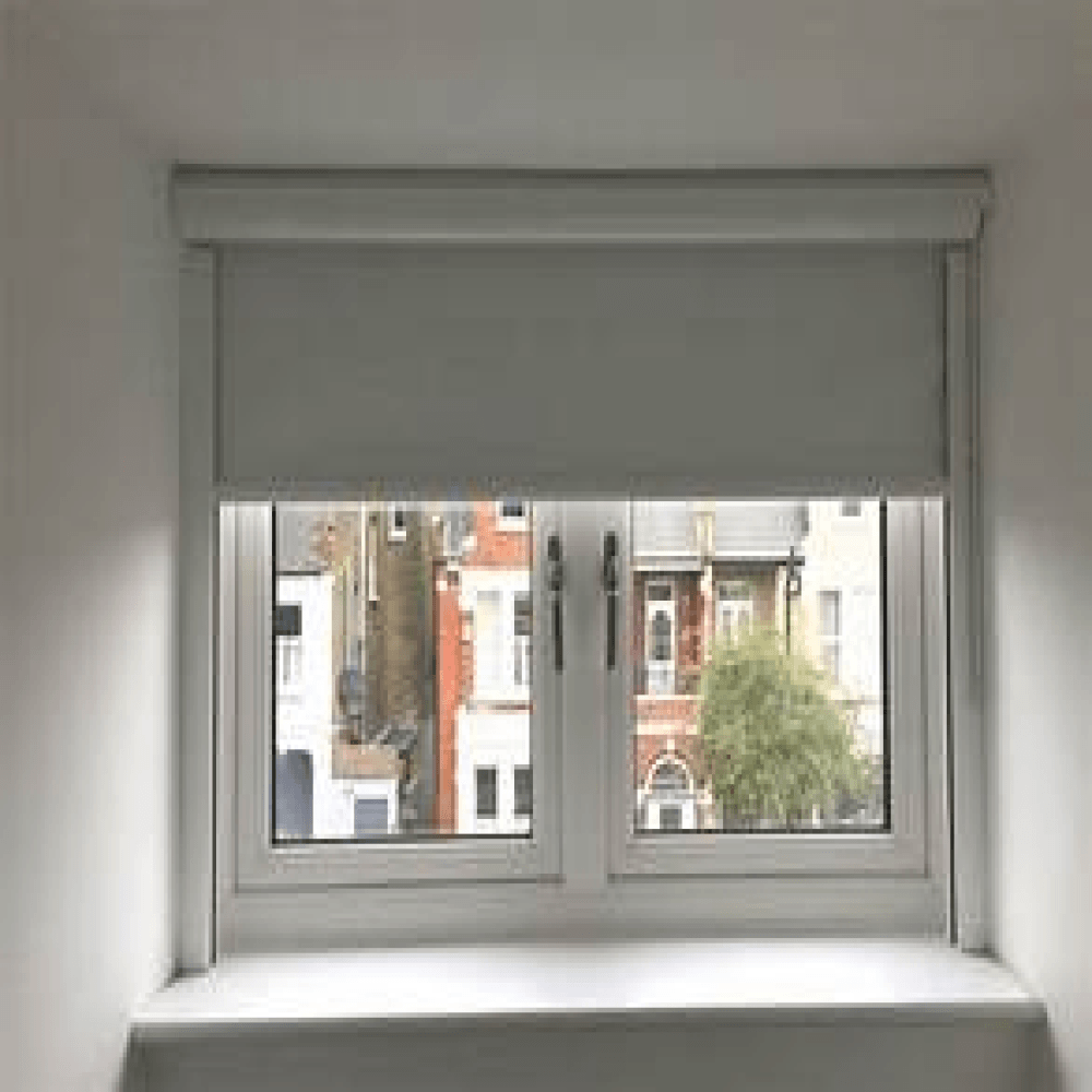 11 sunray roller blinds light grey