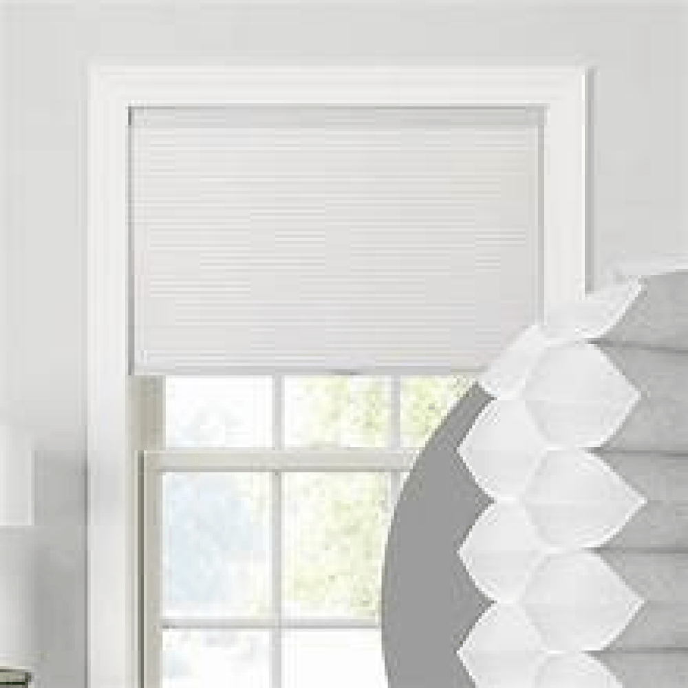 26 sunray celullar blinds white