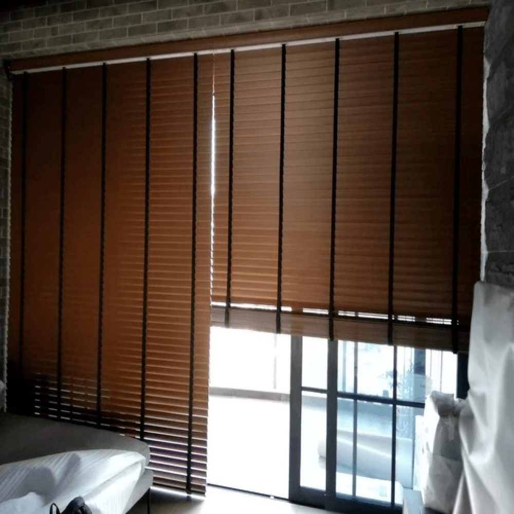 36 sunray venetian blinds brown